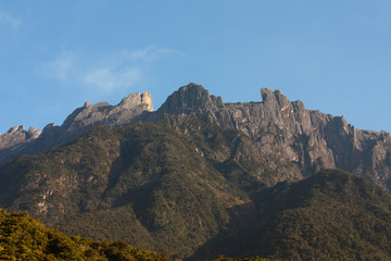 Fototapeta na wymiar Mt Kinabalu at Kundasang, Sabah, East Malaysia, Borneo