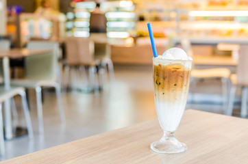 Iced coffee