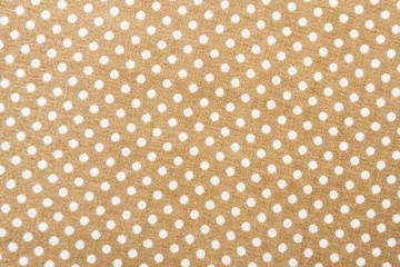 Polka dots fabric.