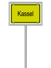 Kassel - Ortsschild