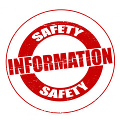 Safety information