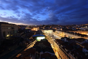 Fototapeta na wymiar Lisbon in the night