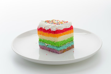 Rainbow cake