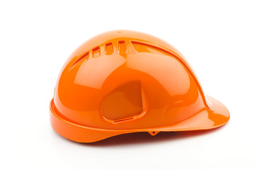 Isolated safety helmet hat