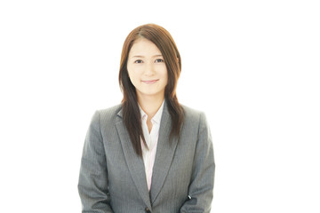 Obraz premium 笑顔の女性