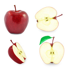 Apples sliced