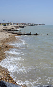 Seafront at Felpham. Sussex. England