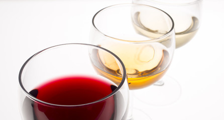 glasses of wine
