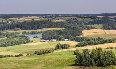 Naklejka premium Suwalki Landscape Park, Poland.