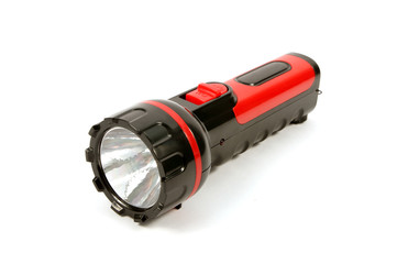 torch on a white background