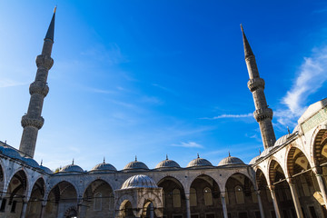 Fototapeta na wymiar Sultan Ahmed Mosque, Istanbul Turkey