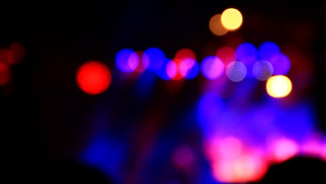 Abstract concert lights
