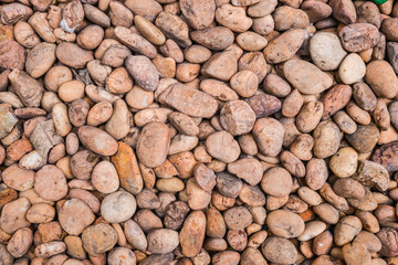 Round pebble stones