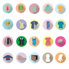 Clothes Icons set