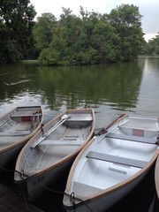 Obraz premium ruderboote am See
