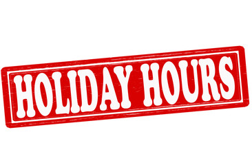 Holiday hours