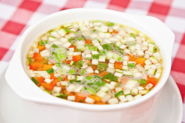 Chicken soup