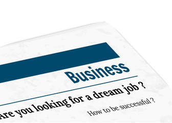 Fototapeta premium ..newspaper - employment