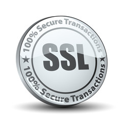 SSL 100% Secure Transactions