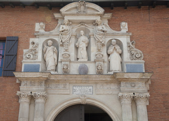 Fronton Eglise St Pierre des Chartreux Toulouse