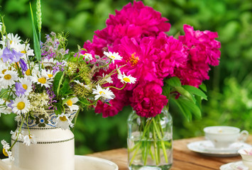 Tischschmuck zum Muttertag