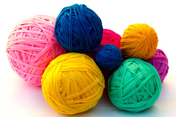 Recycled Crochet Balls