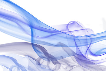Naklejka premium Blue abstract wave