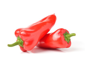 Sweet pepper isolated on a white background