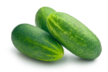 green cucumbers