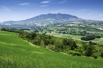 Fototapeta na wymiar View of San Marino