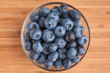 Blueberries in bowl