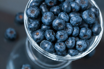 Blueberries. Close-up.