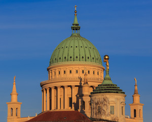Obraz premium St. Nikolai Kirche am Morgen