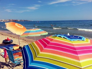 Umbrella at the beach