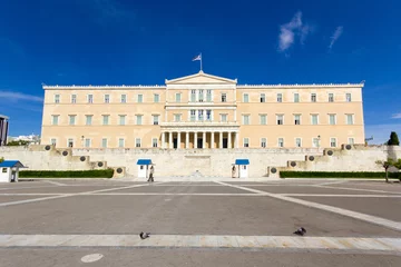 Foto op Canvas The Greek parliament © smoxx