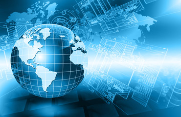 Best Internet Concept of global business from concepts series