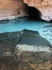 Gruta Azul ("Blue Cave") in Chapada Diamantina, Brazil