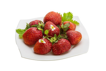 Ripe strawberry