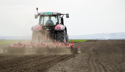 Arable land preparation for sowing