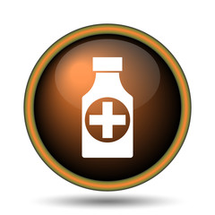 Pills bottle  icon