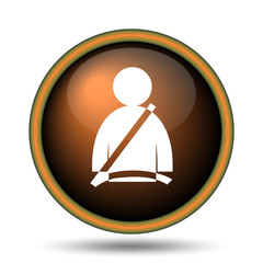 Safety belt icon