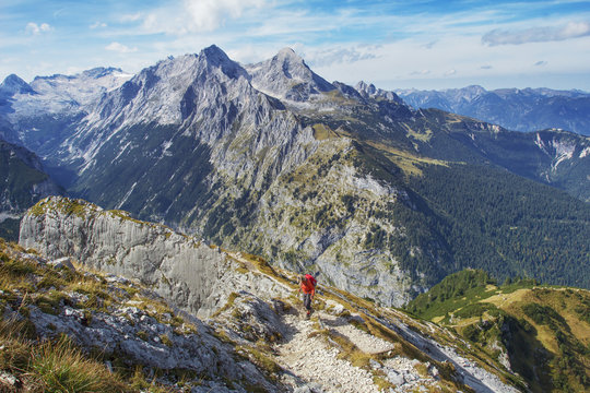 Wandern, Meilerh&uuml;tte, Alpen