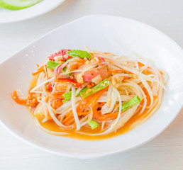 green papaya salad