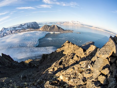 Arctic landscape - Spitsbergen, Svalbard