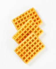 Crisp waffles