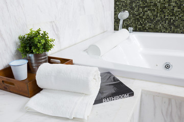 Modern bathtub