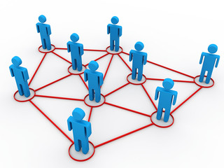 business network concept
