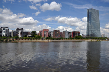 Obraz premium EZB in Frankfurt