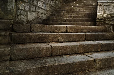 Cercles muraux Escaliers Escalier en pierre