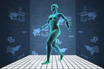 woman female human body